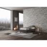 Letto Sommier imbottito Singolo 80x200 cm Azelia