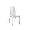 Set di 4 Sedie in similpelle Viva 43cm X 44cm H 92cm Stones