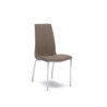 Set di 4 Sedie in similpelle Viva 43cm X 44cm H 92cm Stones