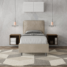 Letto imbottito Singolo 80x190 cm Antea