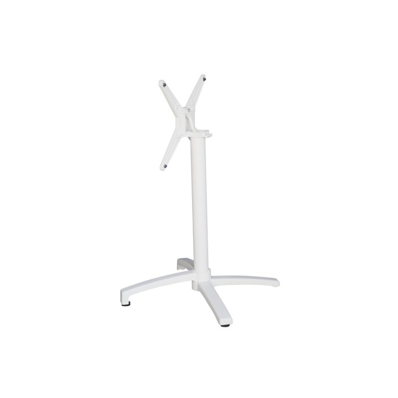 Basamento pieghevole in alluminio bianca Moia pratico e leggero