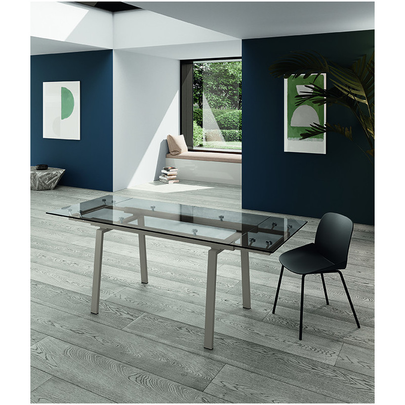 Tavolo Allungabile 140/200 x 80 cm Tommy 80cm X 140/200cm H 76cm Stones