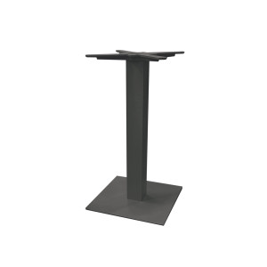 Basamento in alluminio piede acciaio antracite Moia robusto