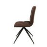 Set di 2 Sedie in tessuto Alba 43cm X 38cm H 86.5cm Stones