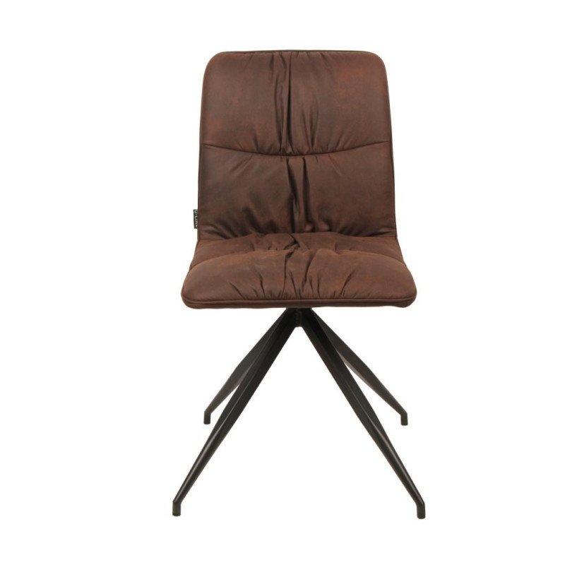 Set di 2 Sedie in tessuto Alba 43cm X 38cm H 86.5cm Stones