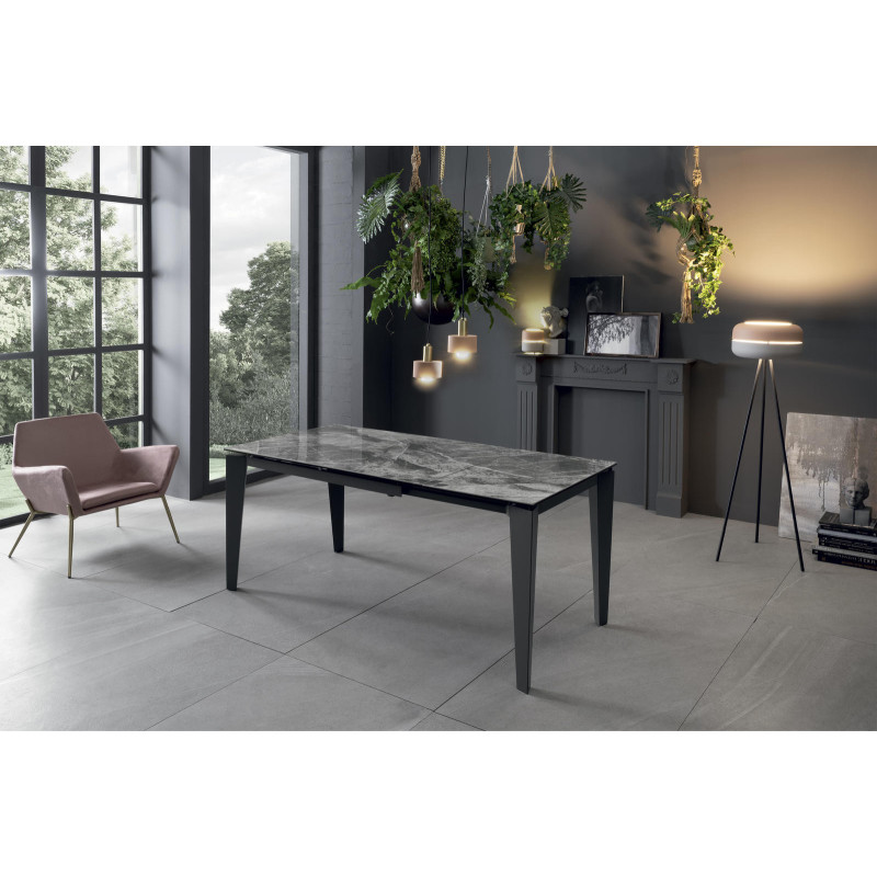 Tavolo Allungabile 120/170 x 80 cm Ceramica 2 80cm X 120/170cm H 76cm Stones