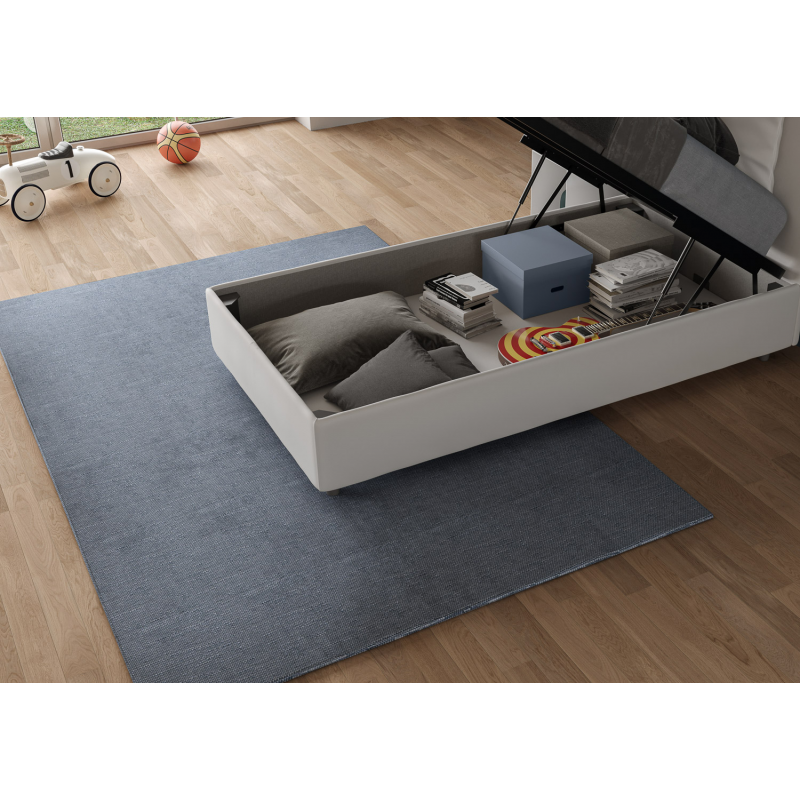 Letto imbottito Singolo 80x190 cm Focus