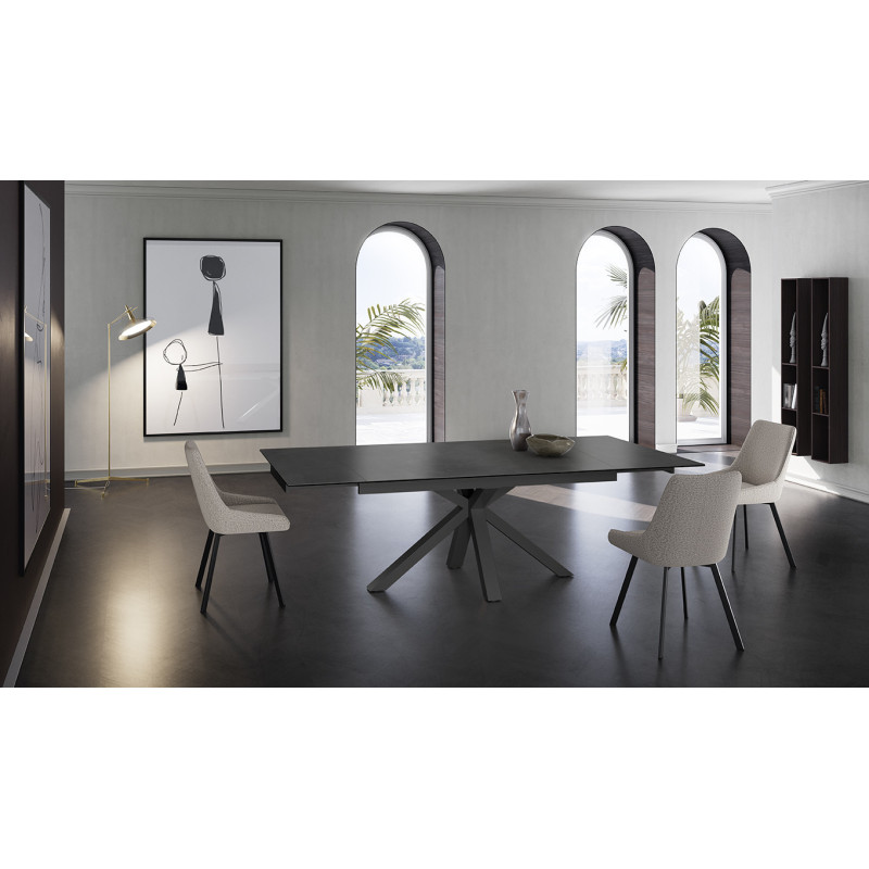 Tavolo Allungabile 160/240 x 90 cm Ceramica 1 90cm X 160/240cm H 76cm Stones