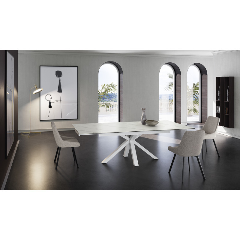 Tavolo Allungabile 160/240 x 90 cm Ceramica 1 90cm X 160/240cm H 76cm Stones