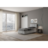 Letto Singolo 80x190 cm testata dritta Demas