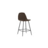 Set di 2 Sgabelli in similpelle Brigitte 42cm X 52cm H 93cm Stones