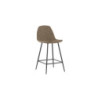 Set di 2 Sgabelli in similpelle Brigitte 42cm X 52cm H 93cm Stones