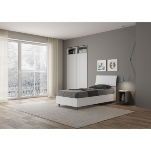 Zoom Letto Singolo 80x200 cm testata inclinata Demas