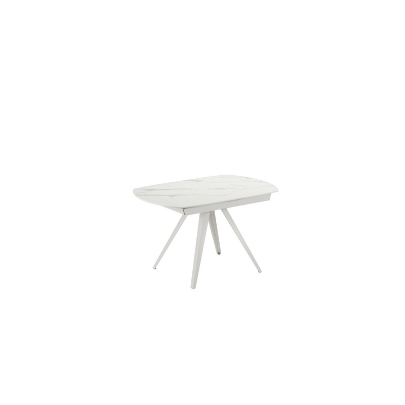 Tavolo allungabile con top in ceramicaKyoto 120 90cm X 120-180cm H 75cm Stones