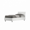 Letto Singolo 80x190 cm testata inclinata con doghe Ankel