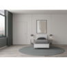 Letto Singolo 80x200 cm testata inclinata con doghe Ankel