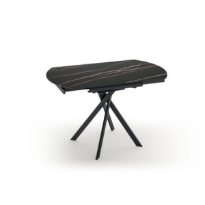 Zoom Tavolo allungabile con top in ceramica Roll 120cm X 80-120cm H 76cm Stones