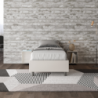 Letto Sommier imbottito Singolo 80x190 cm Azelia