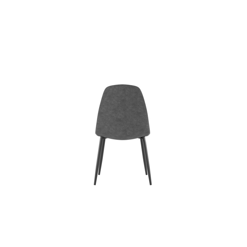 Set di 4 Sedie in similpelle Brigitte 44cm X 50cm H 84cm Stones