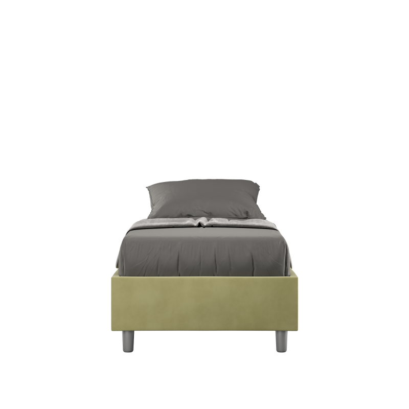 Letto Sommier imbottito Singolo 80x190 cm Azelia