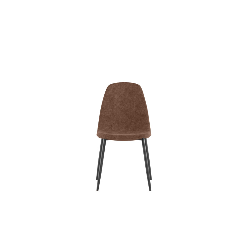 Set di 4 sedie in similpelle Brigitte 44cm X 50cm H 84cm Stones