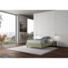 Letto Sommier imbottito 1 piazza e mezza 120x190 cm Azelia