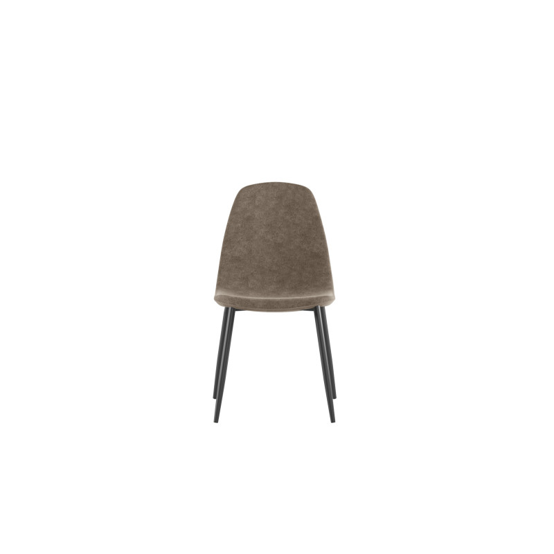 Set di 4 Sedie in similpelle Brigitte 44cm X 50cm H 84cm Stones