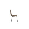 Set di 4 Sedie in similpelle Brigitte 44cm X 50cm H 84cm Stones