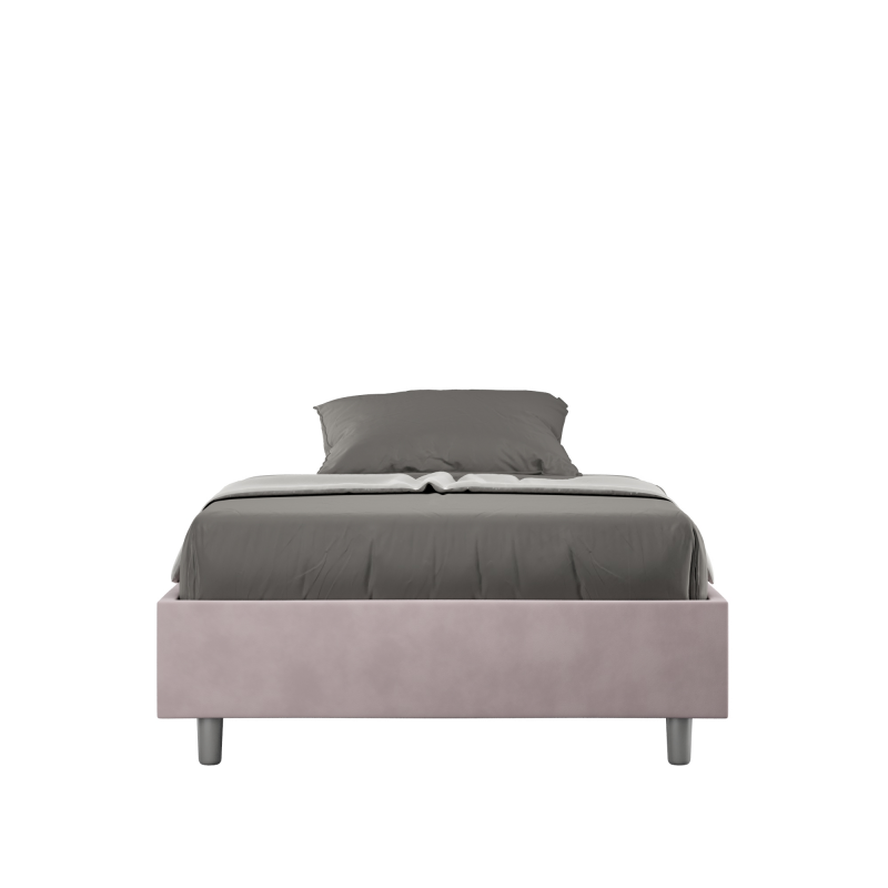 Letto Sommier imbottito 1 piazza e mezza 120x190 cm Azelia