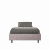 Letto Sommier imbottito 1 piazza e mezza 120x190 cm Azelia