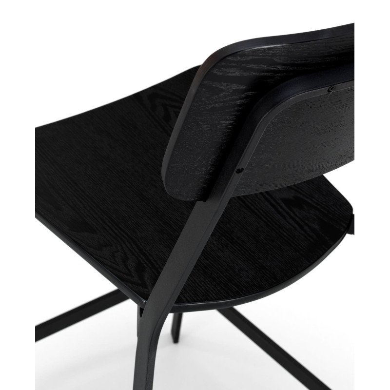Set di 2 Sgabelli in legno Woody 51cm X 51.5cm H 97cm Stones