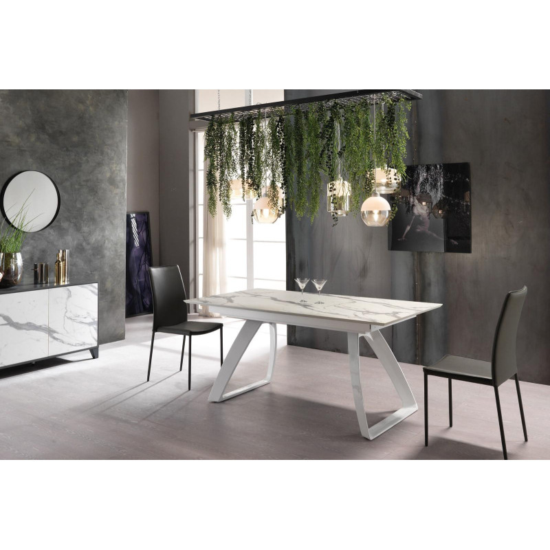 Tavolo Allungabile 170/270 x 90 cm Barret 90cm X 170/270cm H 76cm Stones