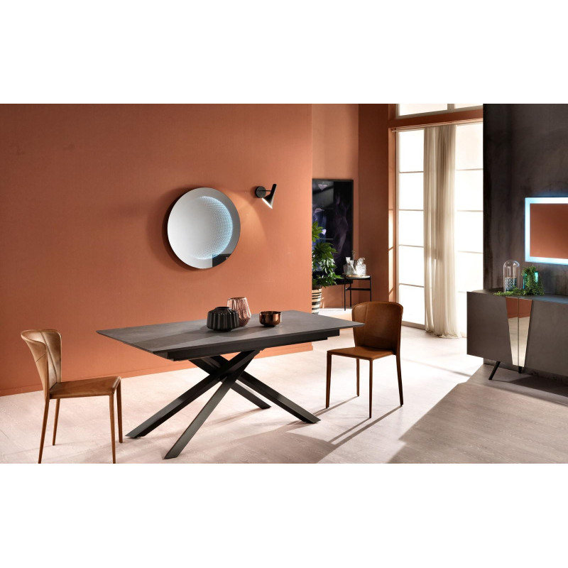 Tavolo Allungabile 170/270 x 90 cm Xavier 90cm X 170/270cm H 76cm Stones