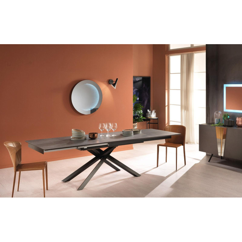Tavolo Allungabile 170/270 x 90 cm Xavier 90cm X 170/270cm H 76cm Stones