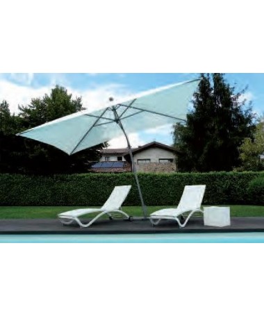 Zoom Ombrellone palo laterale Pool Made in Italy - 200 x 300 cm