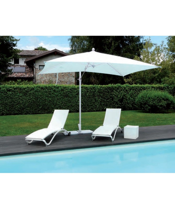 Ombrellone palo laterale Kronos Ice Made in Italy - 2x3