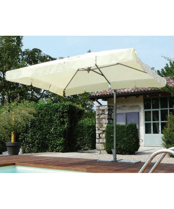 Ombrellone palo laterale California Made in Italy - 200 x 300 cm