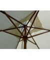 Ombrellone palo centrale Timbers Made in Italy - 200 x 300 cm