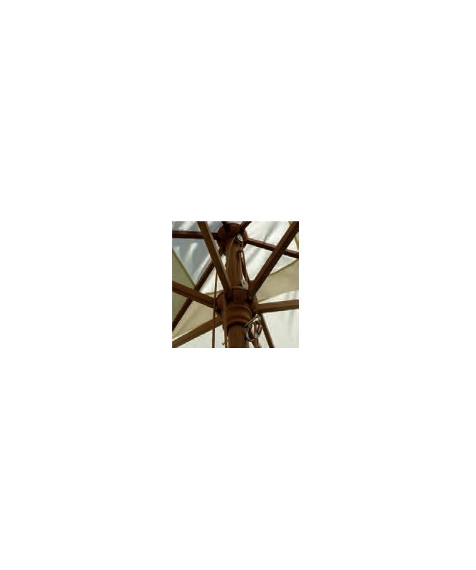 Ombrellone palo centrale Timbers Made in Italy - 200 x 300 cm