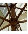 Ombrellone palo centrale Timbers Made in Italy - 200 x 300 cm