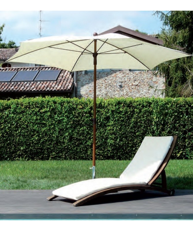 Ombrellone palo centrale Madera Made in Italy - diametro 280 cm