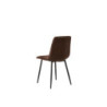 Set di 4 SEDIe IN SIMILPELLE Lea 48.5cm X 49cm H 88cm Stones