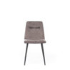 Set di 4 SEDIe IN SIMILPELLE Lea 48.5cm X 49cm H 88cm Stones