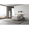 Letto imbottito 1 piazza e mezza 120x190 cm Antea