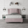 Letto imbottito 1 piazza e mezza 120x190 cm Antea
