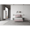 Letto imbottito 1 piazza e mezza 120x190 cm Antea