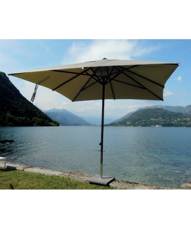 Ombrellone palo centrale Kronos Te Made in Italy - 300 x 300 cm