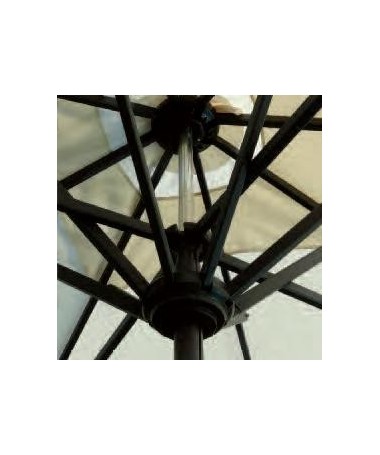 Ombrellone palo centrale Kronos Te Made in Italy - 300 x 300 cm