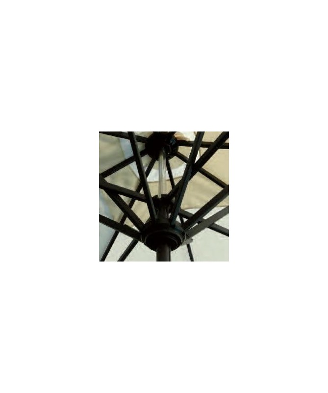 Ombrellone palo centrale Kronos Te Made in Italy - 300 x 300 cm