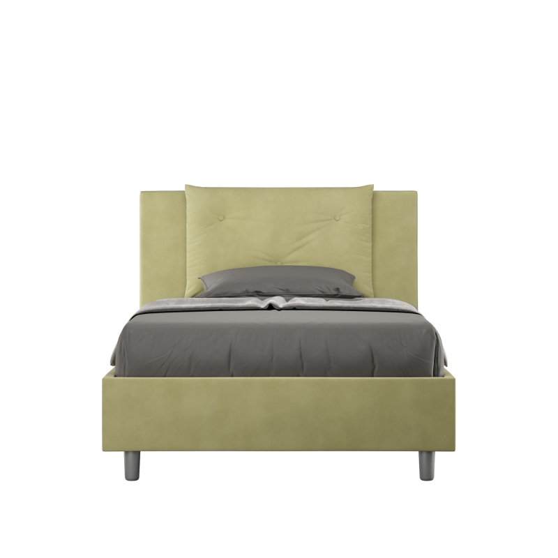 Letto imbottito 1 piazza e mezza 120x190 cm Appia